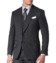 Charcoal Twill Stripe Classic Bespoke Suit