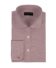 (product) Brown Textured Micro-Gingham, Spread-Collar Shirt