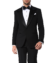 (product) Black Tonic Mohair Signature Satin Bespoke Tuxedo
