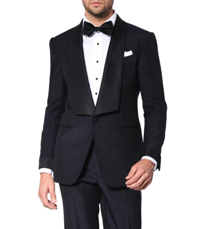 (product) Midnight Tonik Mohair Signature Bespoke Tuxedo - custom suits nyc bespoke tailor midtown, noho