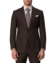 Dark Brown Linen Bespoke Suit