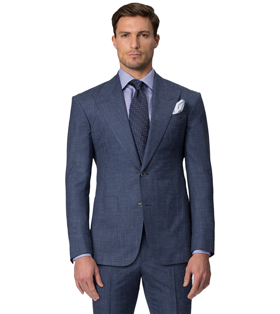 Denim Chambray Bespoke Suit