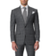 Medium Grey Complex Windowpane Bespoke Suit