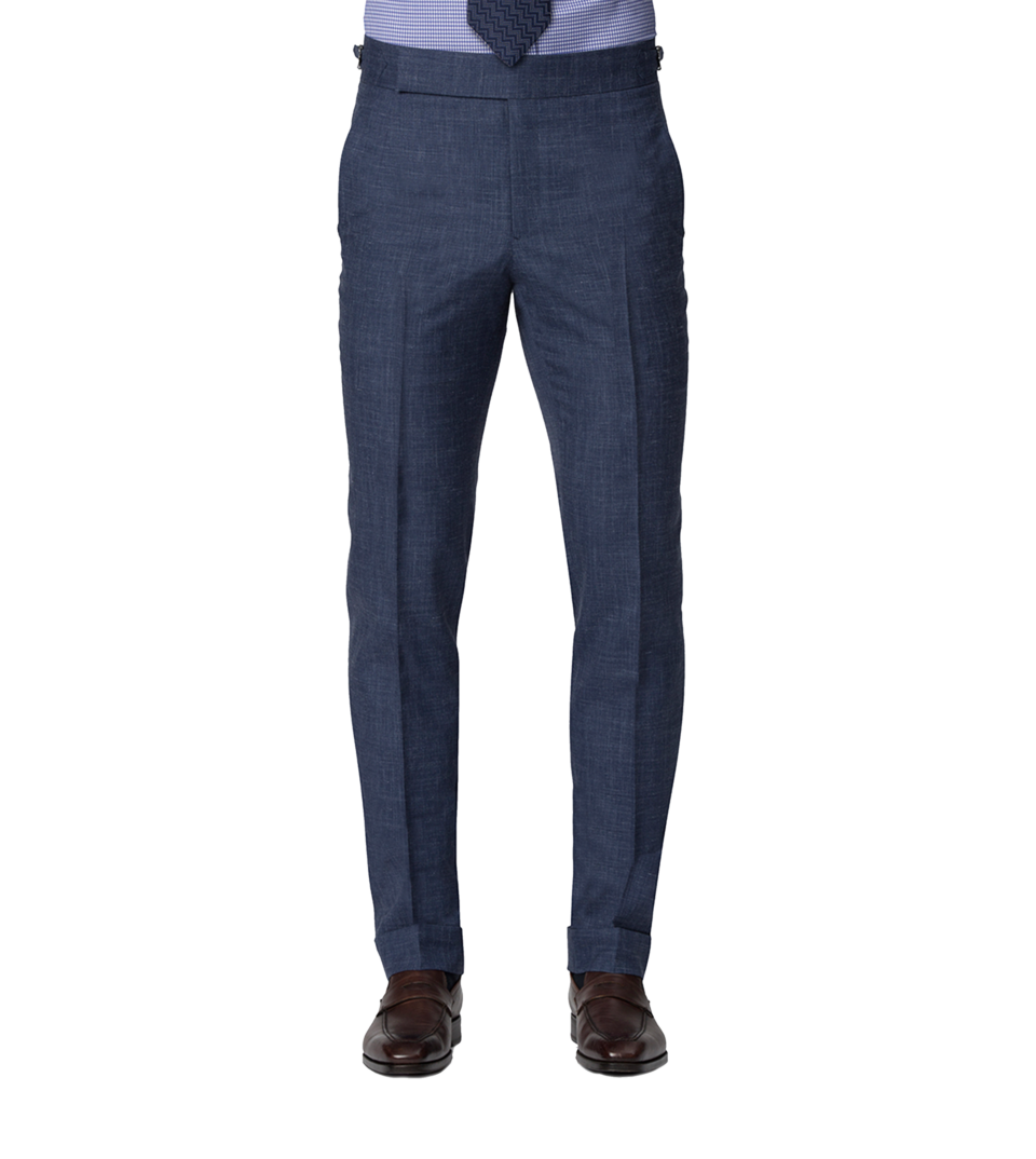Denim Chambray Bespoke Trousers