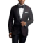 Burgundy Textured Wool made-to-measure Dinner Jacket with Grosgrain Trim