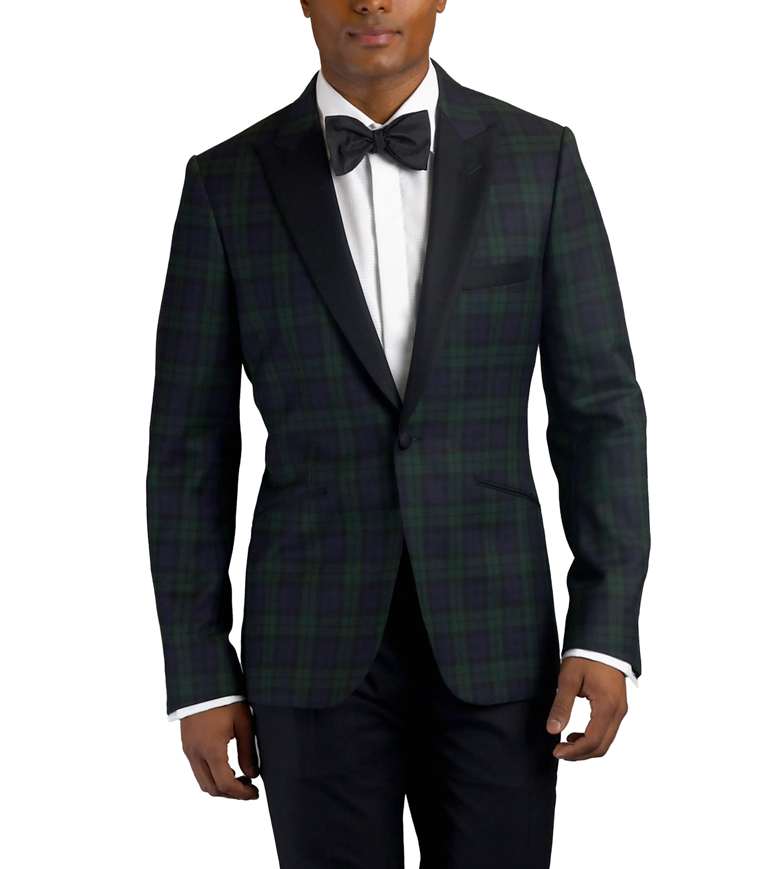 Tuxedo Jacket Black Watch Tartan Jacket Mens Black Watch Plaid