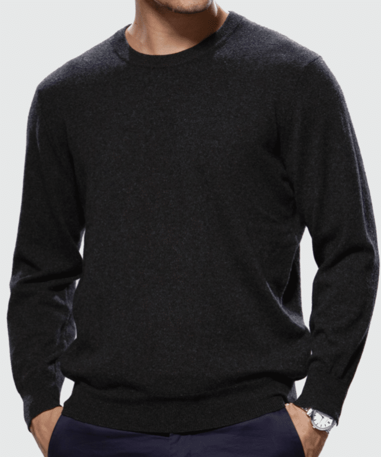 Black Crew Neck Sweater Black Crew Neck Sweater