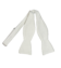 (product) White-Tie Cotton Self-Tie Bowtie (2 1/2