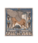 (product) The Temple of Pegasus Alabaster/ Milk Pocket Square, full view