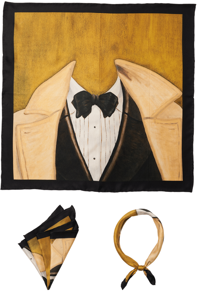 Michael Andrews x Daniel Falcon Evening at the Palms Pocket Square Michael Andrews x Daniel Falcon Evening at the Palms Pocket Square