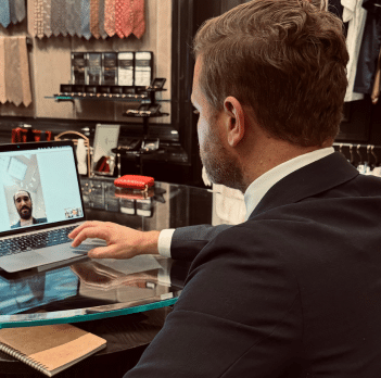 Frasier on Computer Illustrating Video Consultations