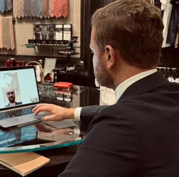 Frasier on Computer Illustrating Video Consultations