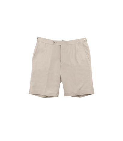 (product) Beige Cotton Shorts