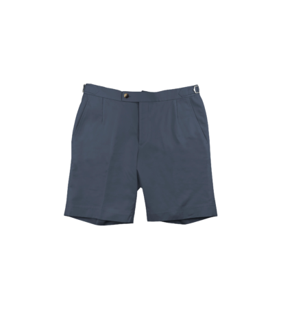 (product) Marine Blue Cotton Shorts