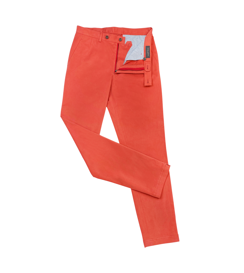 (product) Nantucket Red Casual Cotton Pants