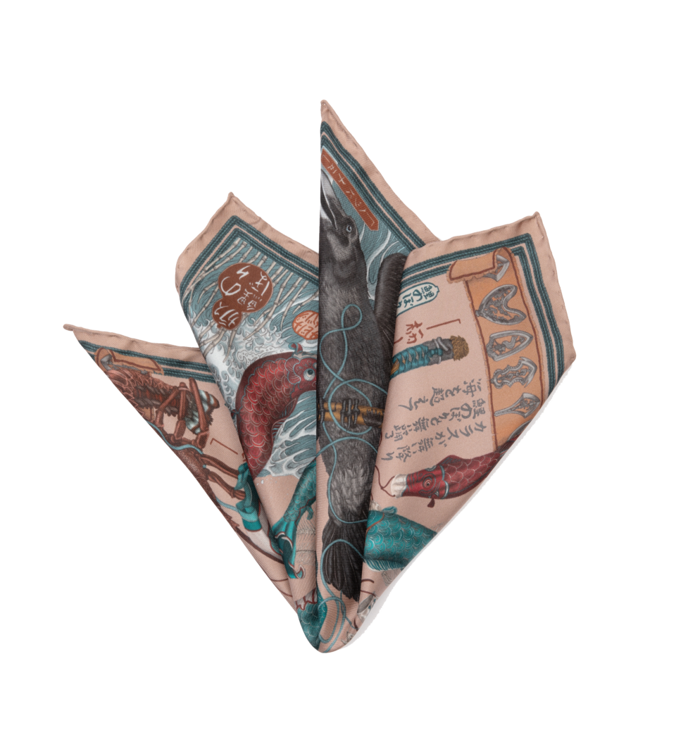 (product) Koinobori Karasu Slipper/Sea