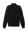 (product) Black Silk Cashmere Turtle Neck