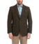 Michael Andrews Green Brown Tweed Check Sport Coat
