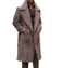 (product) Medium Brown Twill Glencheck Great Coat