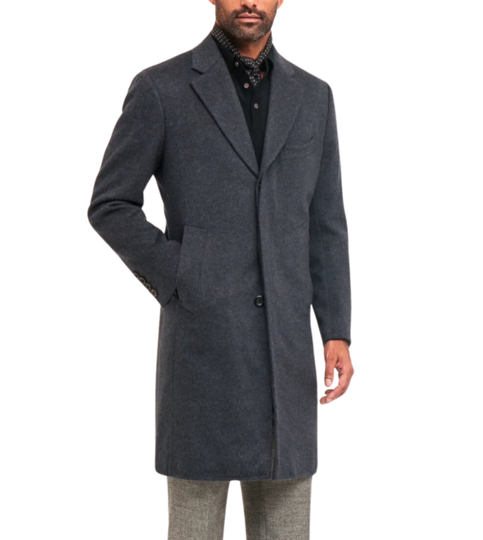 Michael Andrews Custom Charcoal Topcoat