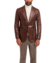 Michael Andrews Medium Brown Leather Sport Coat