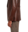 Michael Andrews Medium Brown Leather Sport Coat Side View