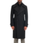 Michael Andrews Black Solid Great Coat