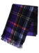 (product) Black x Multi Madras Check Cashmere Stole
