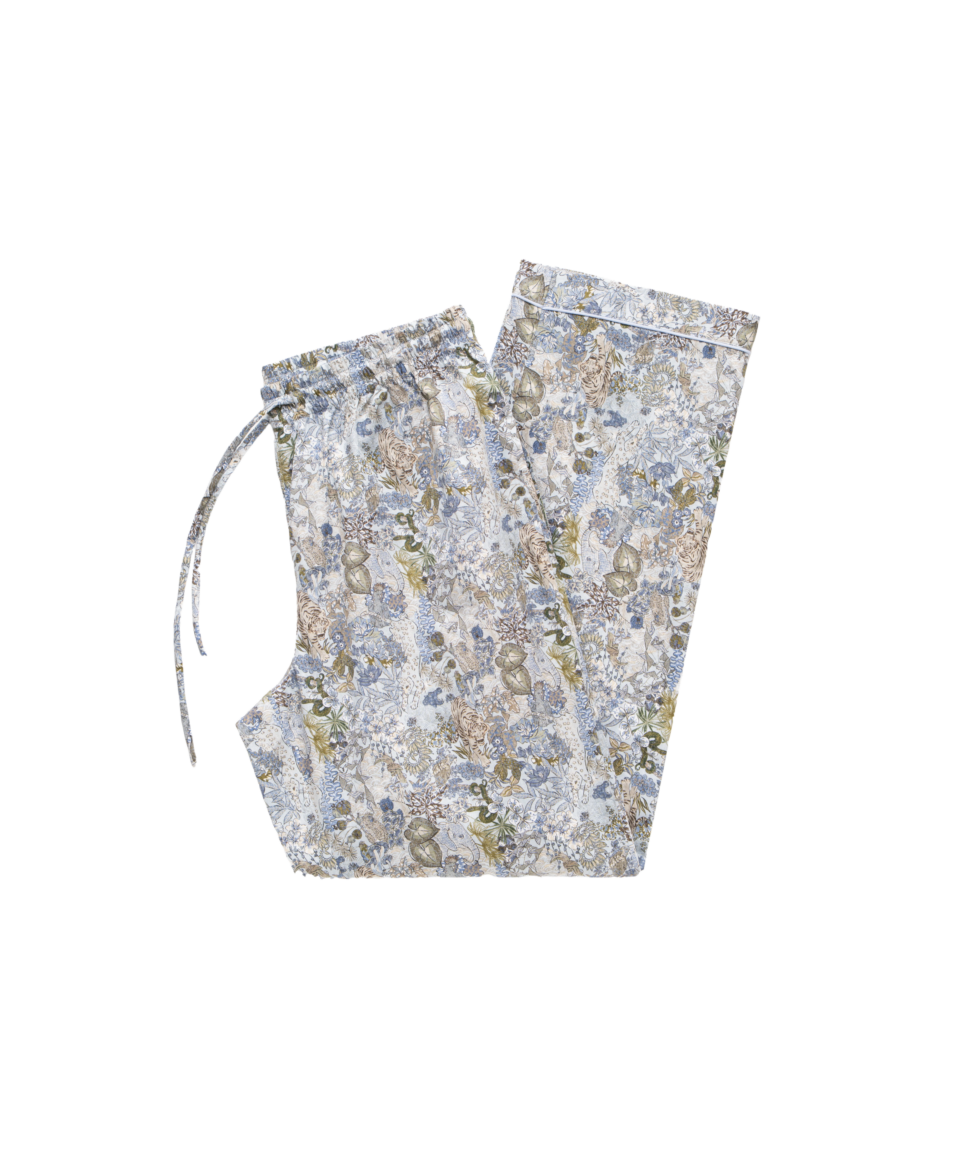 Michael-Andrews-Light-Blue-Jungle-Print-Cotton-Pajama-Pant
