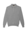 Michael-Andrews-Honeycomb-Long-Sleeve-Polo-Foggy-Light-Grey