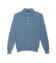 Michael-Andrews-Honeycomb-Long-Sleeve-4-Button-Polo-Light-Blue