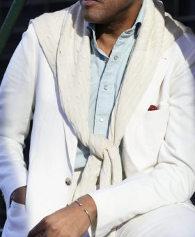 mab-ivory-solid-suit-hss-blog-post-landscape-1 - The White Suit: A Bold Summer Statement - custom suits nyc bespoke tailor midtown, noho
