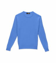 Celeste Merino Wool Cableknit