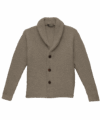 Beige Heavy Guage Cardigan Sweater