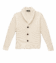 White Heavy Gauge Cardigan
