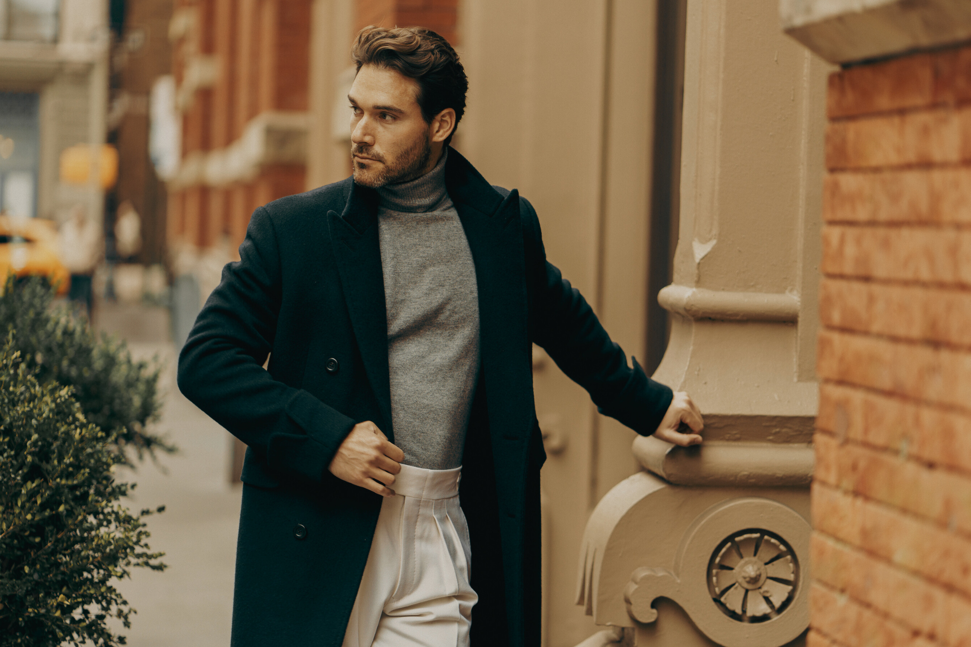 Michael Andrews Bespoke Men's Overcoat