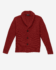 Carmine Red Heavy Gauge Merino Knit Blazer