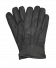 Black Sheepskin Gloves for Smartphone Use