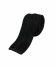 Michael Andrews Black Silk Knit Tie with Square End