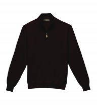 Merlot Merino Wool 1/4 Zip
