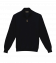 Michael Andrews Custom Merino Wool 1/4 Zip Mock Sweater in Navy