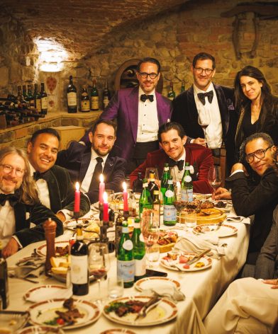 Pitti Uomo in Florence groupshot - custom suits nyc bespoke tailor midtown, noho