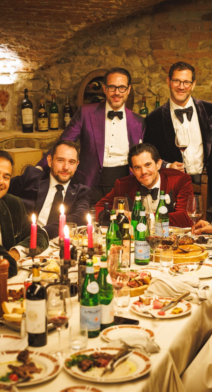 Pitti Uomo in Florence groupshot - custom suits nyc bespoke tailor midtown, noho