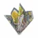 Orange and Lemons Acid Smog Pocket Square Knot