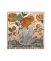 Oranges and Lemons Sabina Savage Pocket Square in Citrine and Zest- flat image