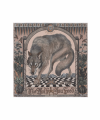 The Wolf You Feed Silk 42cm -Desert and Dawn