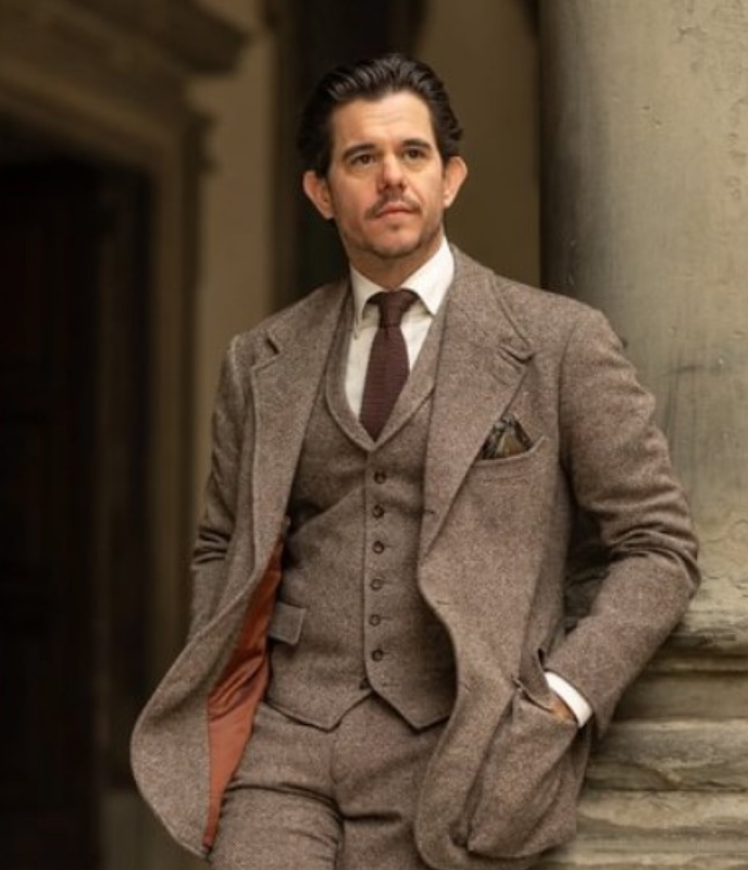 Cory in Donegal Tweed Suit